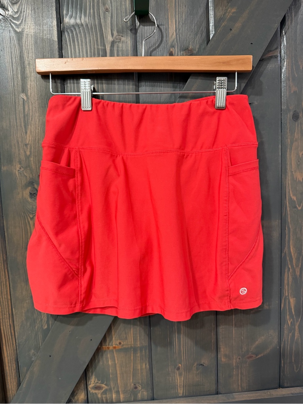 Etonic Red Active Skort with Side Pockets small